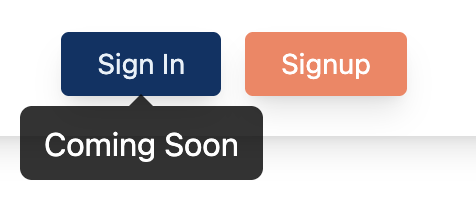 Account Feature Coming Soon
