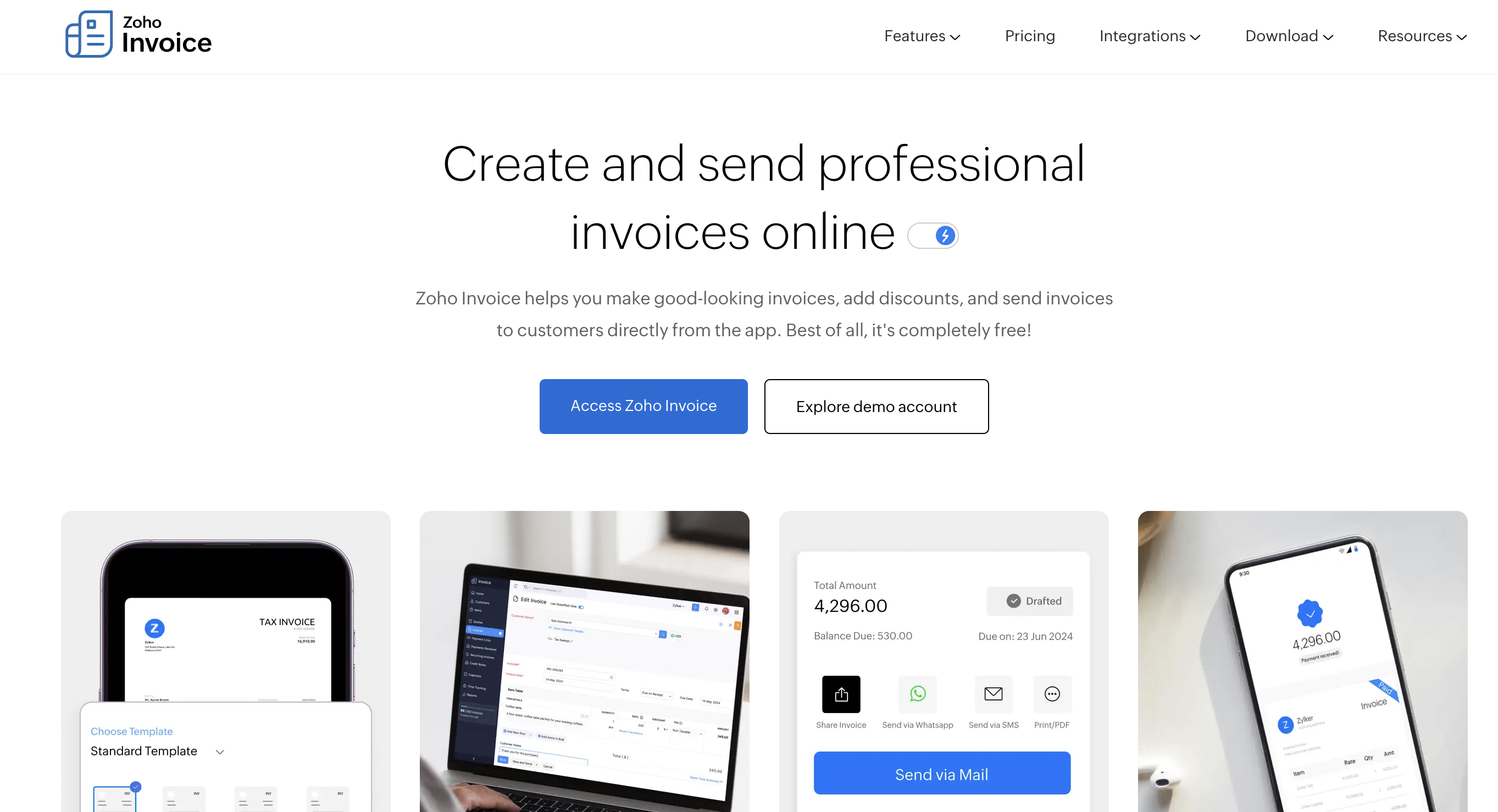 Zoho Example